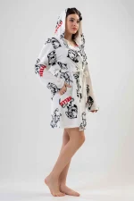 SZLAFROK DAMSKI Polarowy model: 2030430356 (S, M, L, XL) - obrazek 5