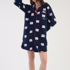 KOSZULA NOCNA DAMSKA Polarowa model: 3030520433 (S, M, L, XL)