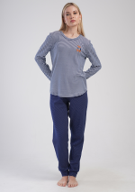 PIŻAMA DAMSKA interlock model: 4033771913 (S, M, L, XL)