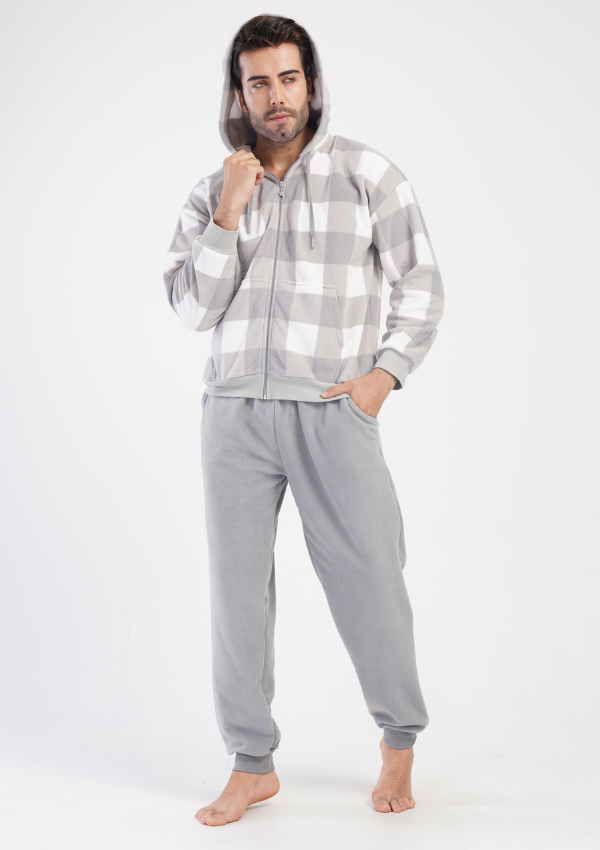 PIŻAMA MĘSKA polarowa model: 4030780298 (S, M, L, XL)