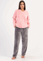 PIŻAMA DAMSKA Softowa model: 4031180183 (S, M, L, XL)