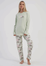 PIŻAMA DAMSKA ocieplana model: 5040483741 (S, M, L, XL)