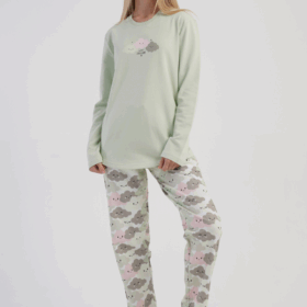 PIŻAMA DAMSKA ocieplana model: 5040483741 (S, M, L, XL)