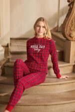 PIŻAMA DAMSKA model: 240597 (M, L, XL, XXL) - obrazek 3