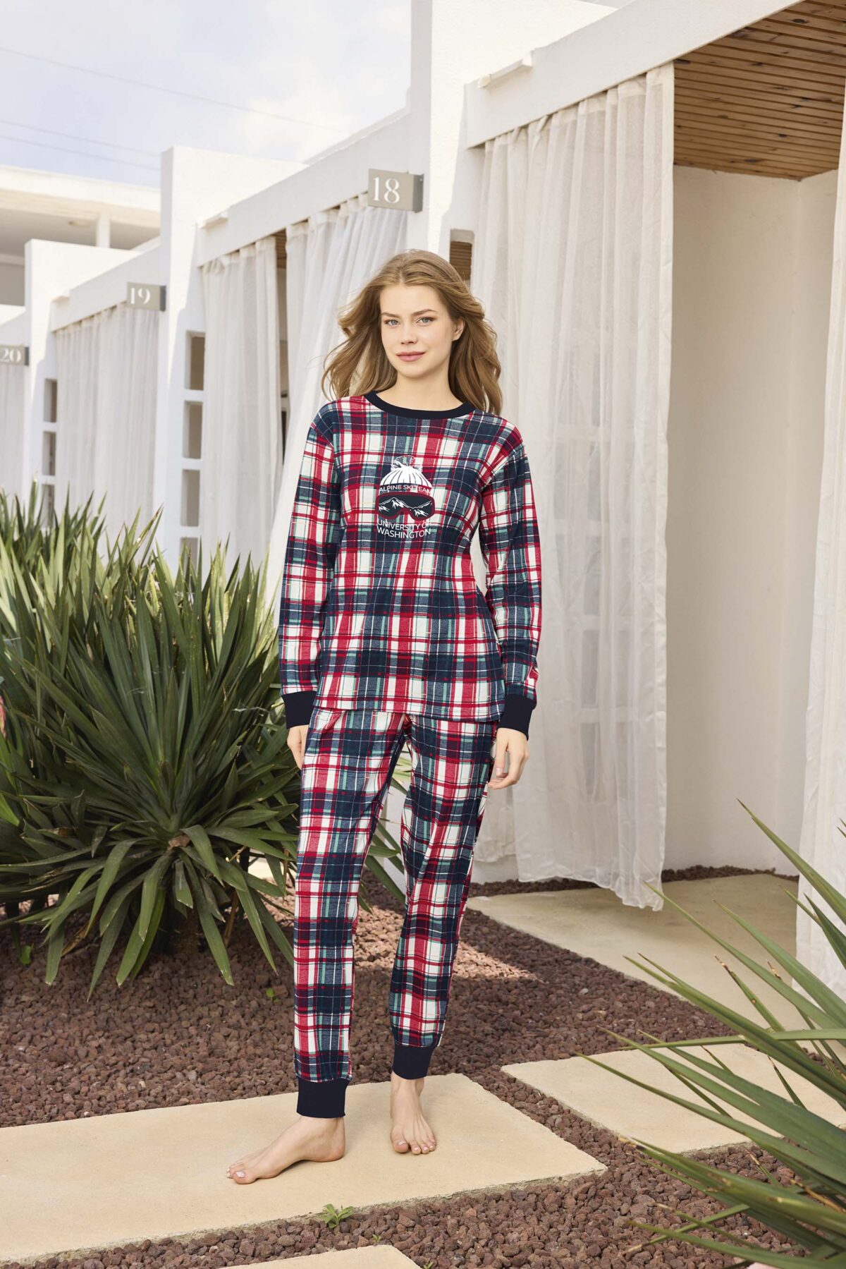 PIŻAMA DAMSKA model: 250525 (M, L, XL, XXL) - obrazek 2