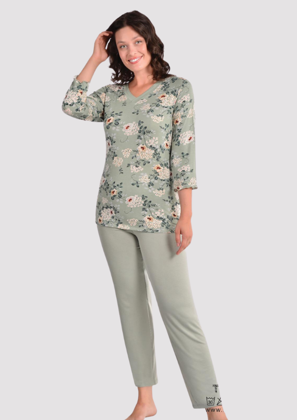 PIŻAMA DAMSKA model: U867 (M, L, XL, 2XL, 3XL)