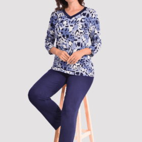 PIŻAMA DAMSKA model: U871 (M, L, XL, 2XL, 3XL)