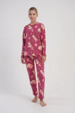 PIŻAMA DAMSKA ocieplana model: 5040220856 (S, M, L, XL) - obrazek 4