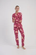PIŻAMA DAMSKA ocieplana model: 5040220856 (S, M, L, XL) - obrazek 5