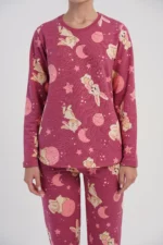 PIŻAMA DAMSKA ocieplana model: 5040220856 (S, M, L, XL) - obrazek 3
