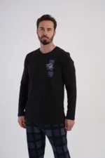 PIŻAMA MĘSKA ocieplana model: 5031810826 (S, M, L, XL, XXL) - obrazek 3