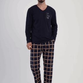 PIŻAMA MĘSKA model: 5031163051 (1XL, 2XL, 3XL, 4XL)