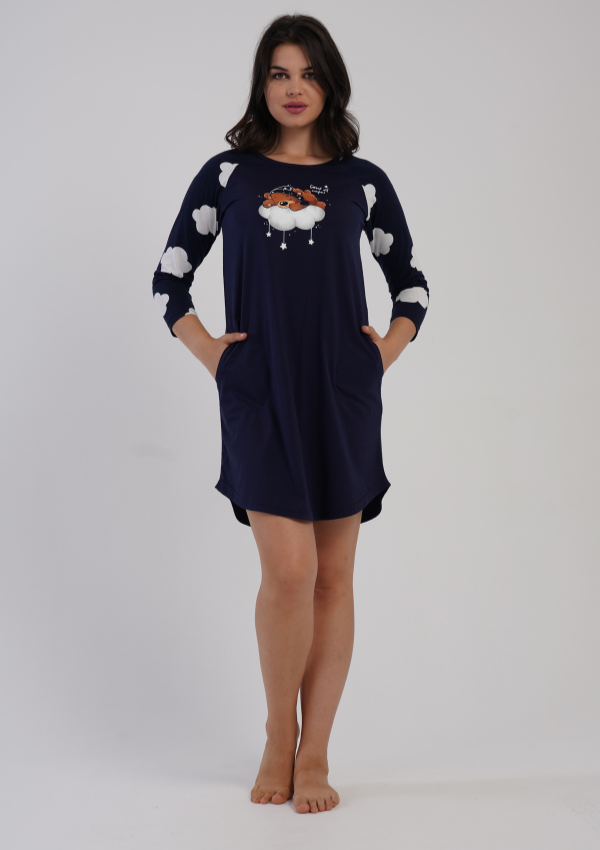 KOSZULA NOCNA DAMSKA model: 5040341054 (1XL, 2XL, 3XL, 4XL)