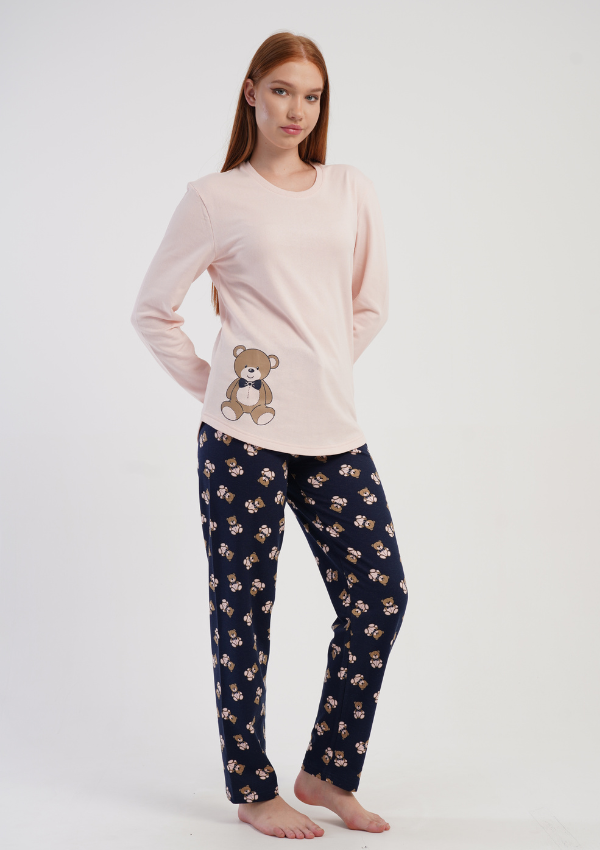 PIŻAMA DAMSKA ocieplana model: 5040274138 (S, M, L, XL)