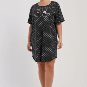 KOSZULA NOCNA DAMSKA model: 5110080401 (1XL, 2XL, 3XL, 4XL)