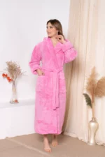 SZLAFROK DAMSKI softowy model: 3025(S/M, L/XL, XXL) - obrazek 3