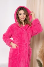 SZLAFROK DAMSKI softowy model: 3022 (S/M, L/XL, XXL) - obrazek 2