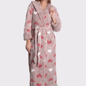 SZLAFROK DAMSKI softowy model: 3035 (S/M, L/XL, XXL)