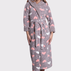 SZLAFROK DAMSKI softowy model: 3036 (S/M, L/XL, XXL)