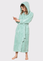 SZLAFROK DAMSKI softowy model: 3024 (S/M, L/XL, XXL)