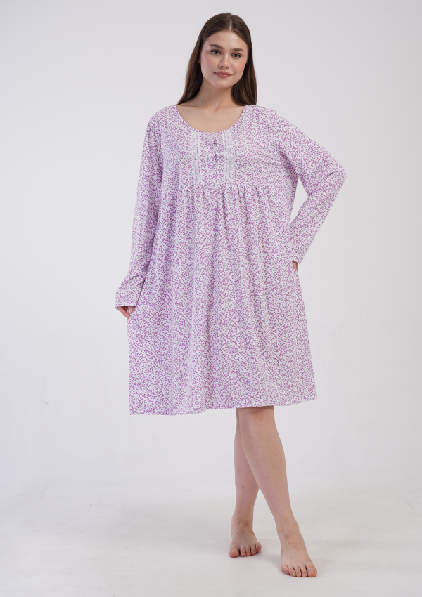 KOSZULA NOCNA DAMSKA model: 1617745576 (1XL, 2XL, 3XL, 4XL)