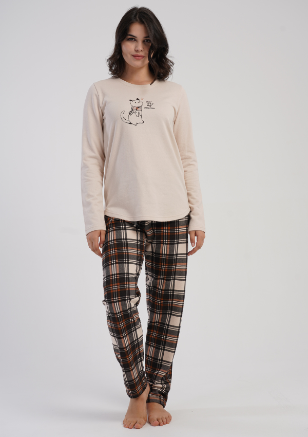 PIŻAMA DAMSKA ocieplana model: 5030902091 (S, M, L, XL)