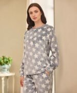 PIŻAMA DAMSKA Softowa model: 240697 (M, L, XL, XXL) - obrazek 3