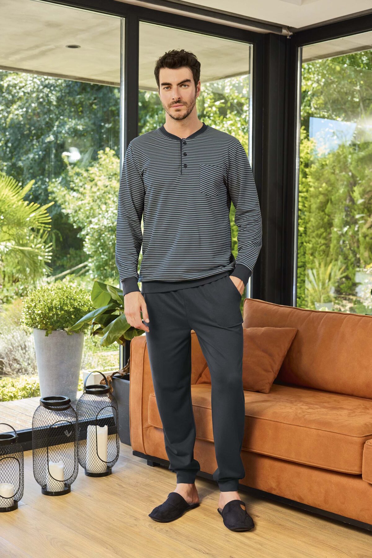 PIŻAMA MĘSKA model: 240900 (M, L, XL, XXL) - obrazek 2