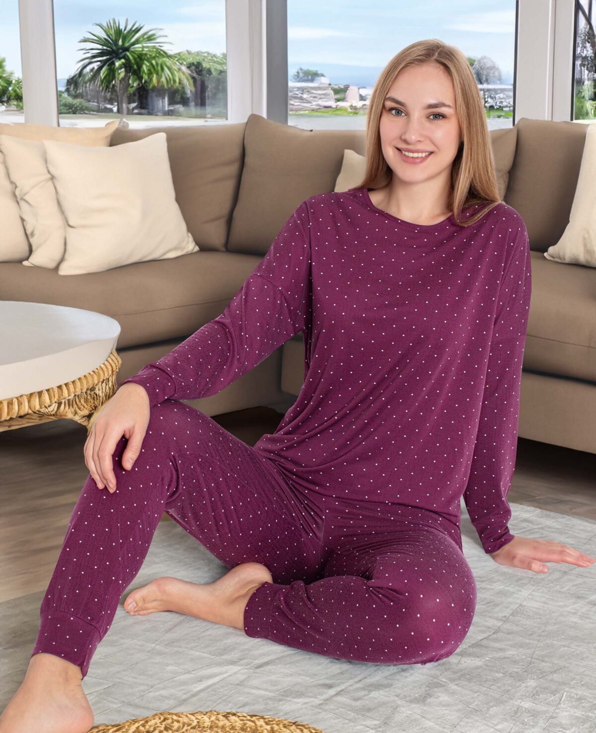 PIŻAMA DAMSKA model: 240987 (M, L, XL, XXL) - obrazek 3