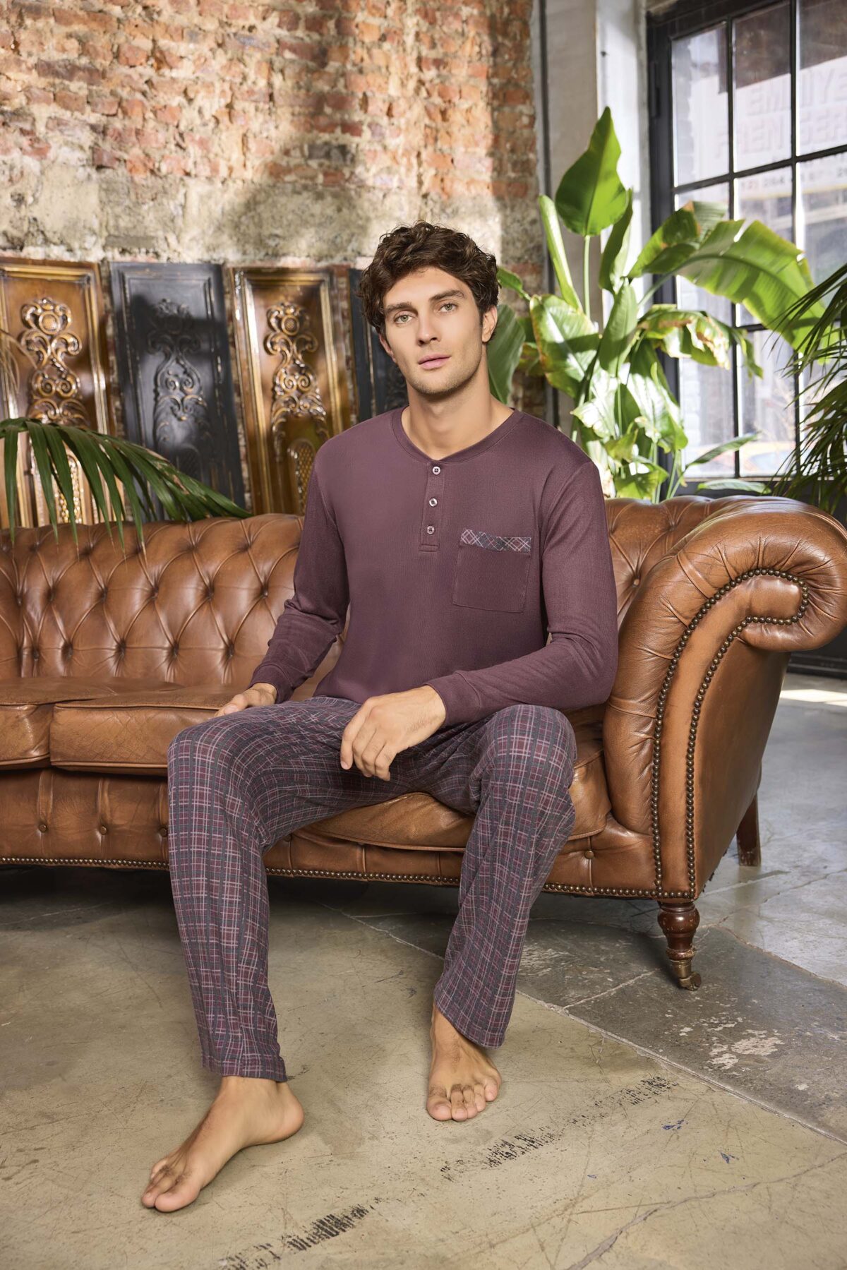 PIŻAMA MĘSKA model: 250538 (M, L, XL) - obrazek 3