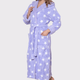 SZLAFROK DAMSKI softowy model: 3015 (S/M, L/XL, XXL)