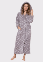 SZLAFROK DAMSKI softowy model: 3008 (S/M, L/XL, XXL)
