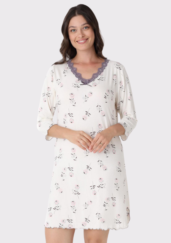 KOSZULA NOCNA DAMSKA model: U3306 (M, L, XL, 2XL, 3XL)