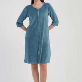 SZLAFROK DAMSKI welur model: 5070122126 (M, L, XL, XXL)