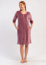 SZLAFROK DAMSKI welur model: 5070150000 (M, L, XL, XXL)