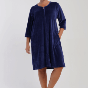 SZLAFROK DAMSKI welur model: 5070180000 (1XL, 2XL, 3XL, 4XL)