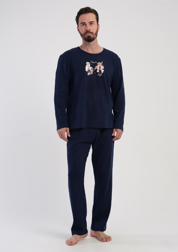 PIŻAMA MĘSKA interlock model: 5080300000 (M, L, XL, XXL)