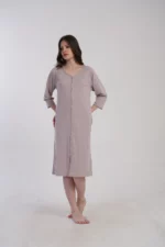 SZLAFROK DAMSKI na suwak model: 5030221405 (M, L, XL, XXL) - obrazek 4