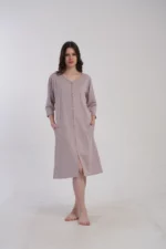 SZLAFROK DAMSKI na suwak model: 5030221405 (M, L, XL, XXL) - obrazek 5