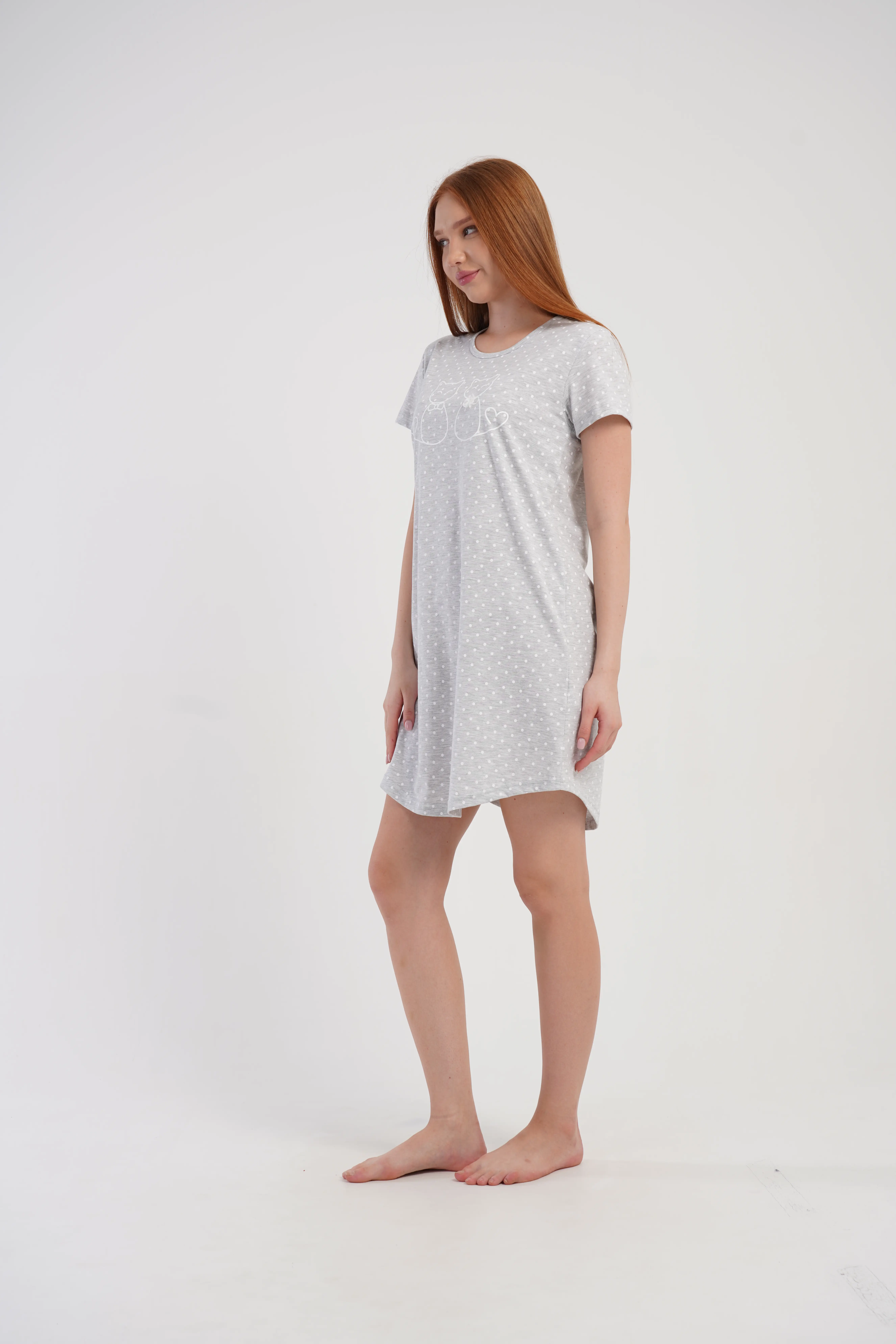 DSC00129 KOSZULA NOCNA DAMSKA model: 5080270451 (M, L, XL, XXL) - obrazek 5