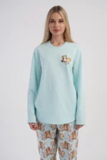 PIŻAMA DAMSKA ocieplana model: 5031903197 (S, M, L, XL) - obrazek 3