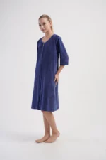 SZLAFROK DAMSKI welur model: 5070170000 (M, L, XL, XXL) - obrazek 4