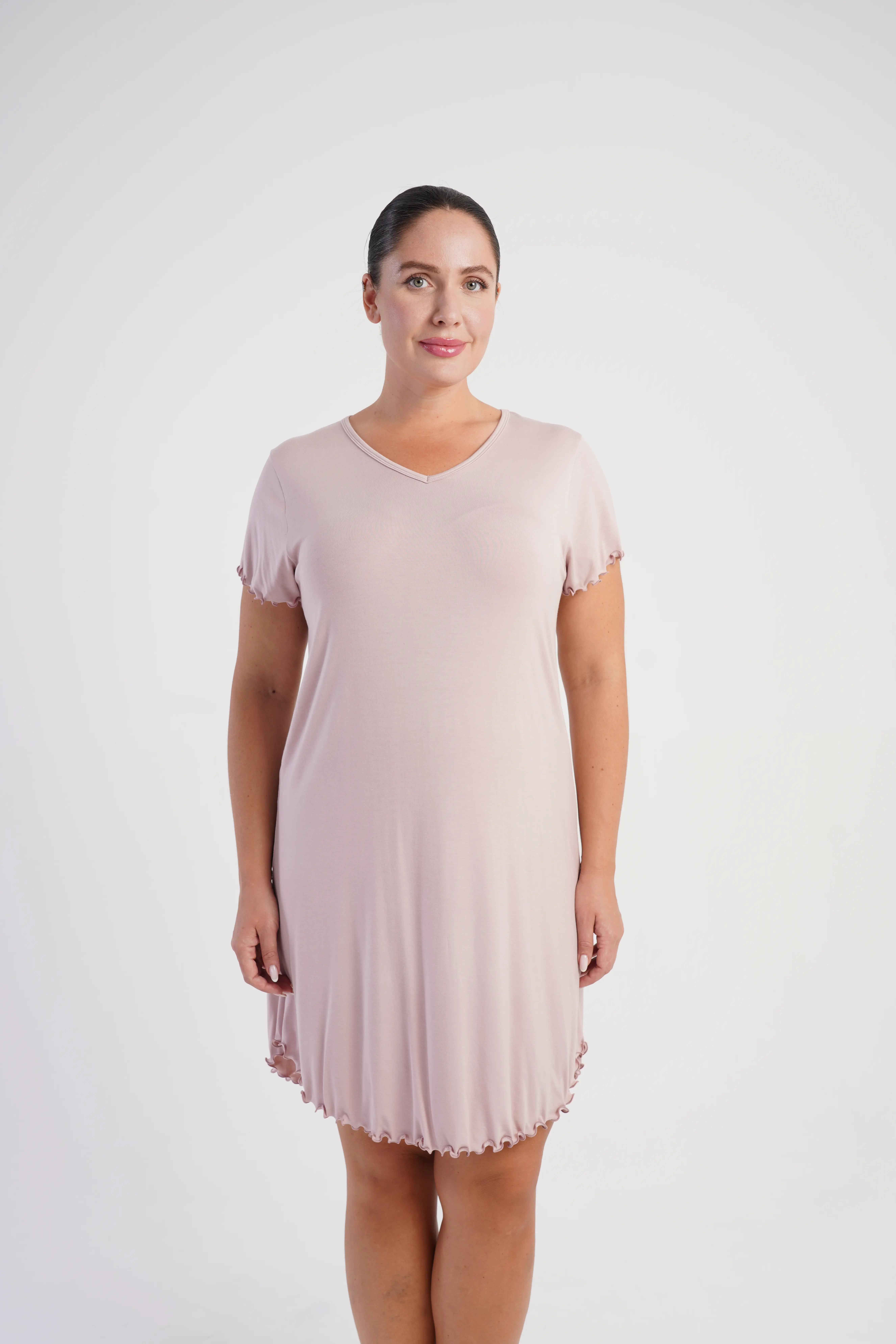 DSC00436 KOSZULA NOCNA DAMSKA model: 5080080000 (1XL, 2XL, 3XL, 4XL) - obrazek 3