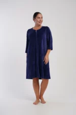 SZLAFROK DAMSKI welur model: 5070180000 (1XL, 2XL, 3XL, 4XL) - obrazek 4