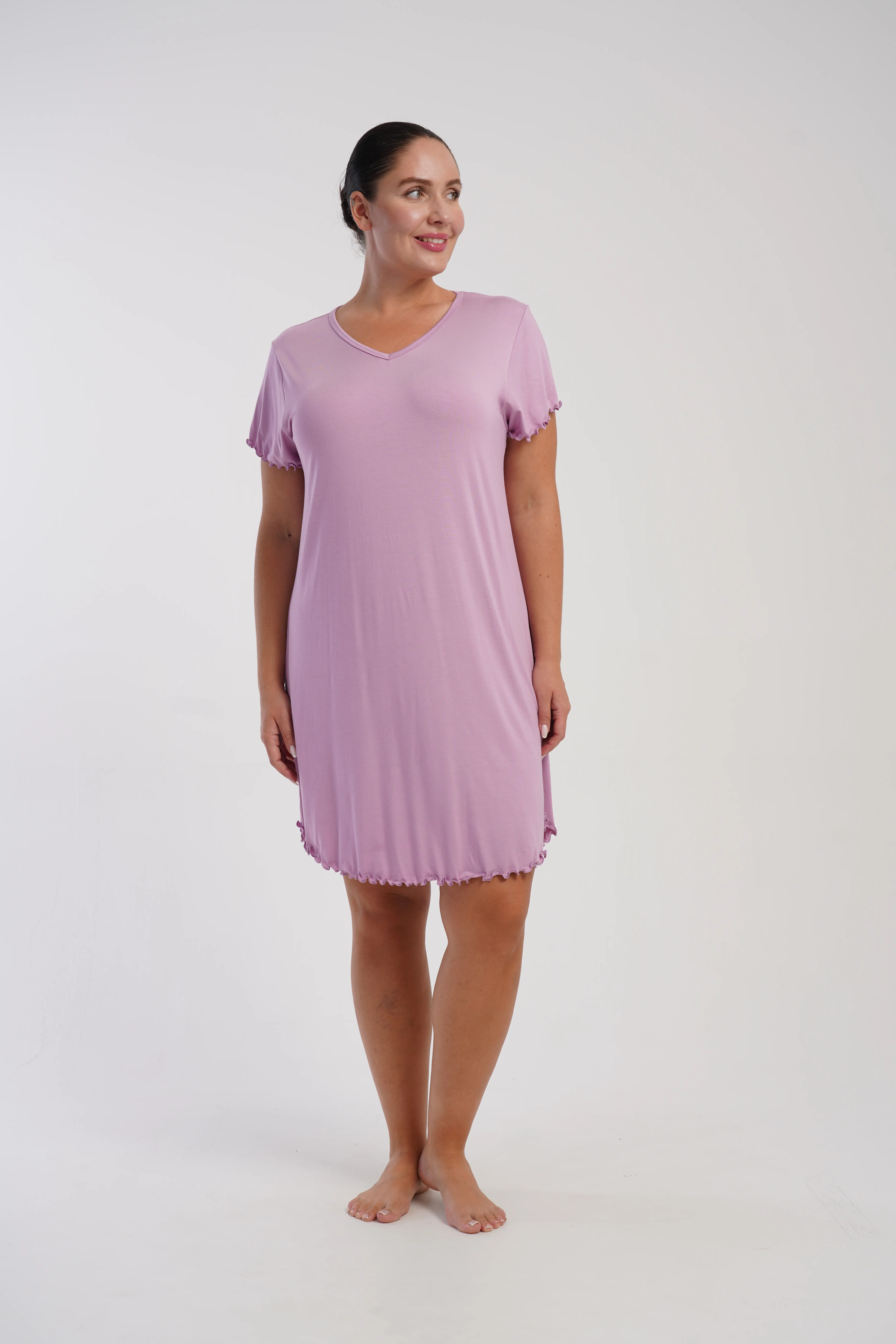DSC00706 KOSZULA NOCNA DAMSKA model: 5080080000 (1XL, 2XL, 3XL, 4XL) - obrazek 5