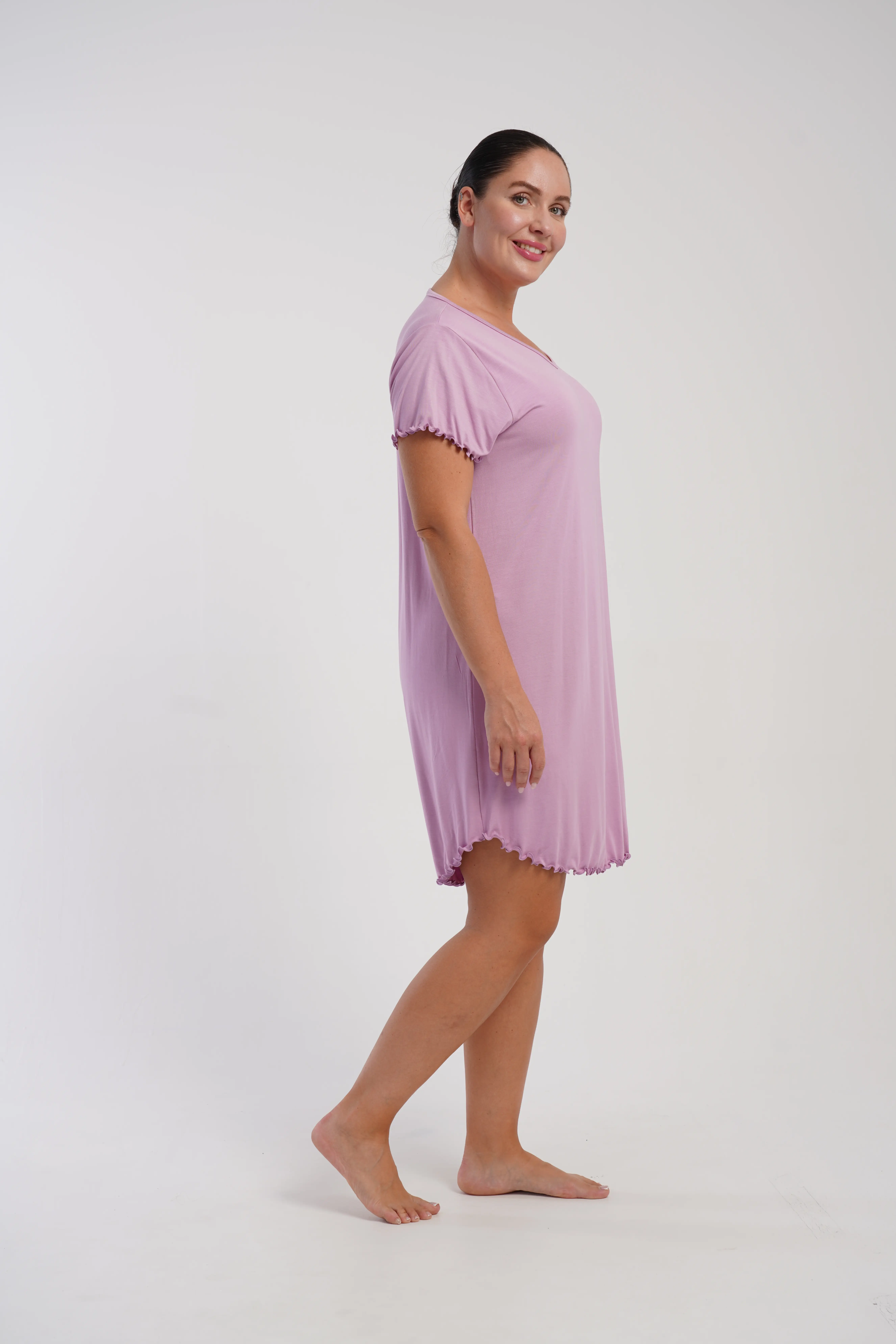 DSC00716 KOSZULA NOCNA DAMSKA model: 5080080000 (1XL, 2XL, 3XL, 4XL) - obrazek 4