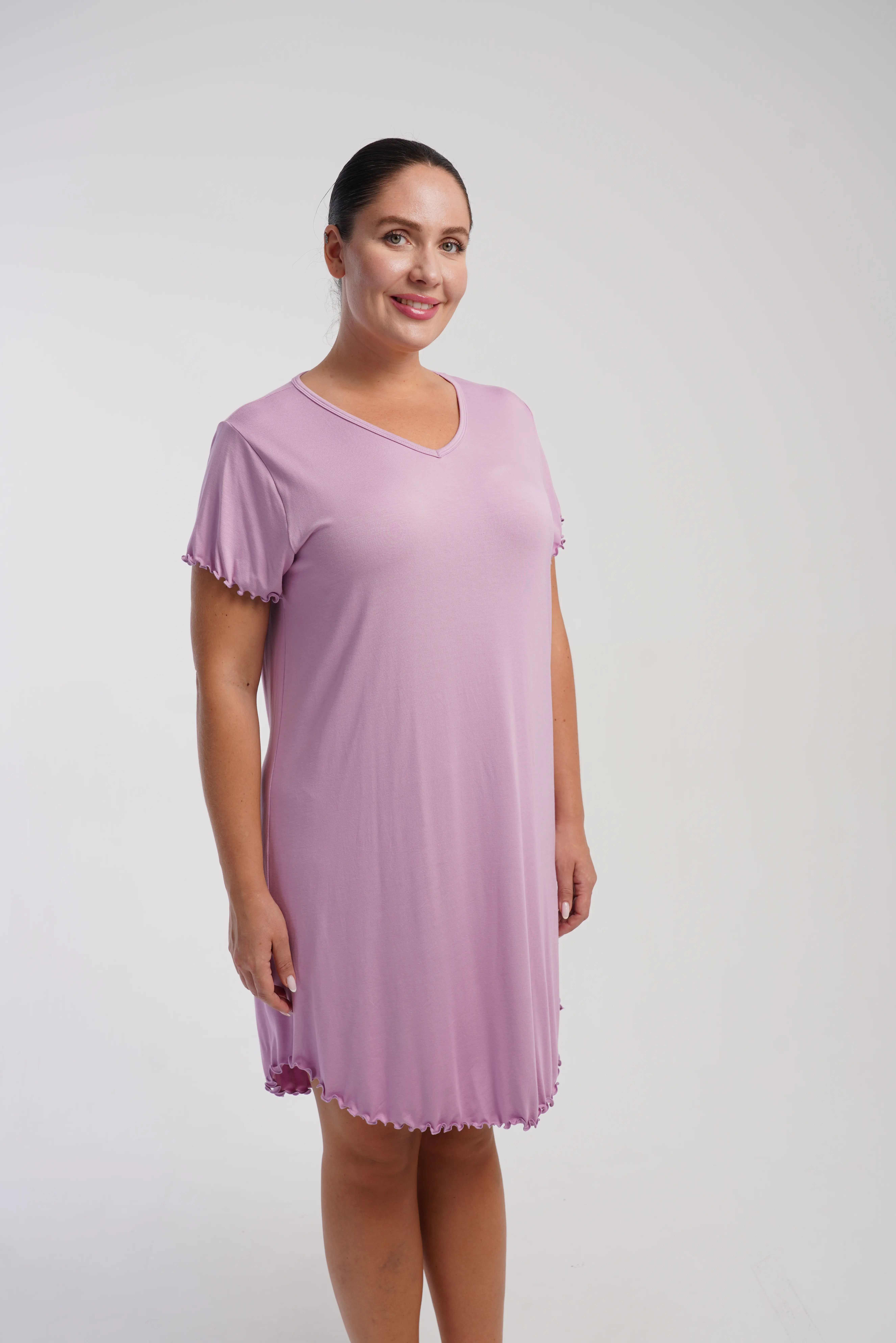 DSC00718 KOSZULA NOCNA DAMSKA model: 5080080000 (1XL, 2XL, 3XL, 4XL) - obrazek 3