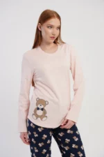 PIŻAMA DAMSKA ocieplana model: 5040274138 (S, M, L, XL) - obrazek 3