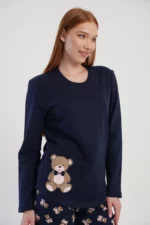 PIŻAMA DAMSKA ocieplana model: 5040274138 (S, M, L, XL) - obrazek 3