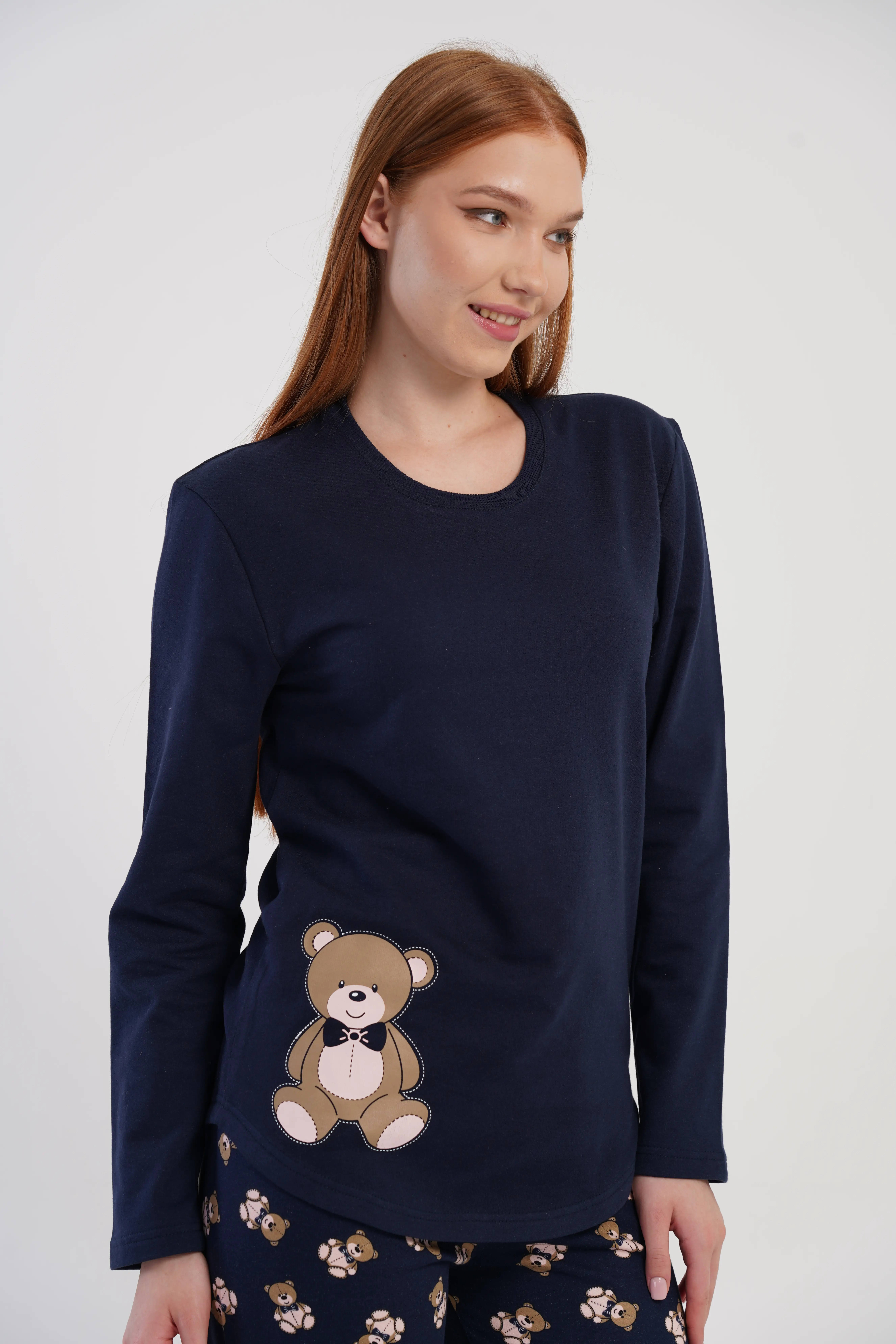 DSC00772 PIŻAMA DAMSKA ocieplana model: 5040274138 (S, M, L, XL) - obrazek 3